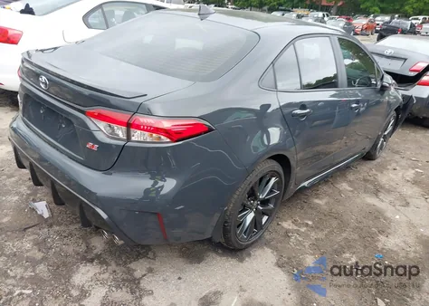 2025 Toyota Corolla Se z USA, uszkodzony, nr VIN 5YFS4MCE3SP225968